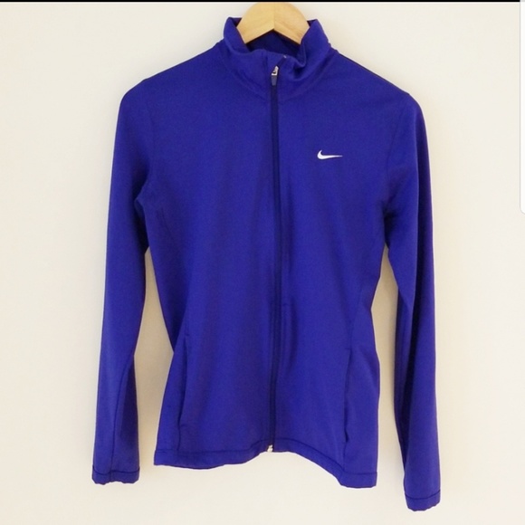Nike Tops - Nike Dri-Fit cinched back zip-up